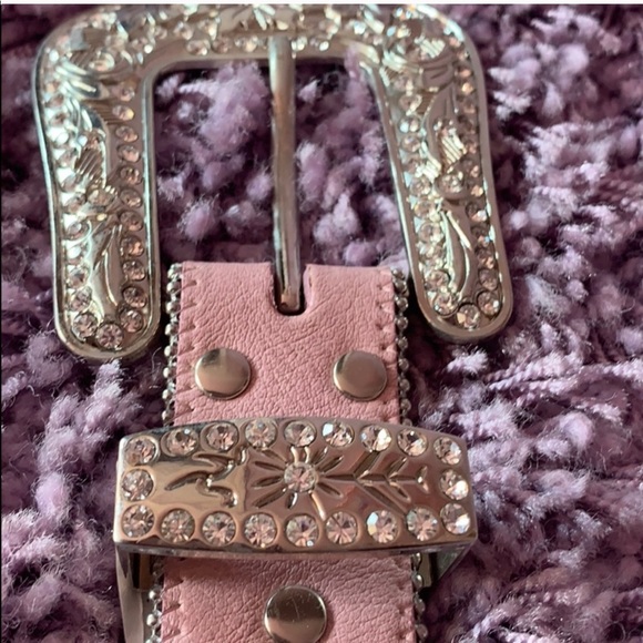 Rhinestone Belt pink main image 7